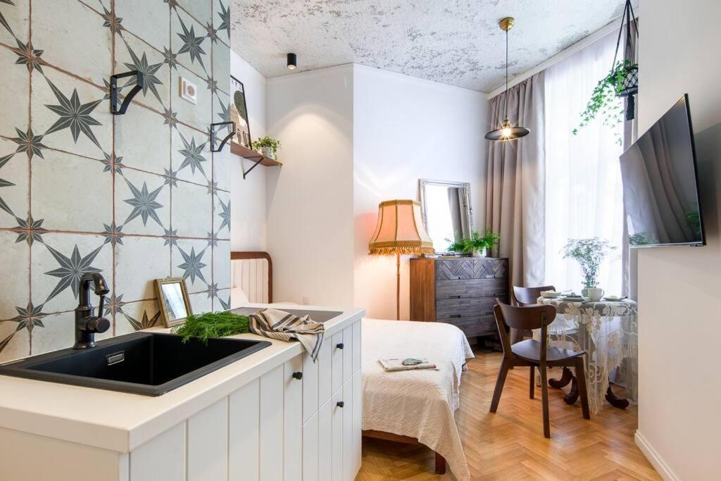 Appartement Bohemian Style Apt In The Centre à Cracovie Extérieur photo